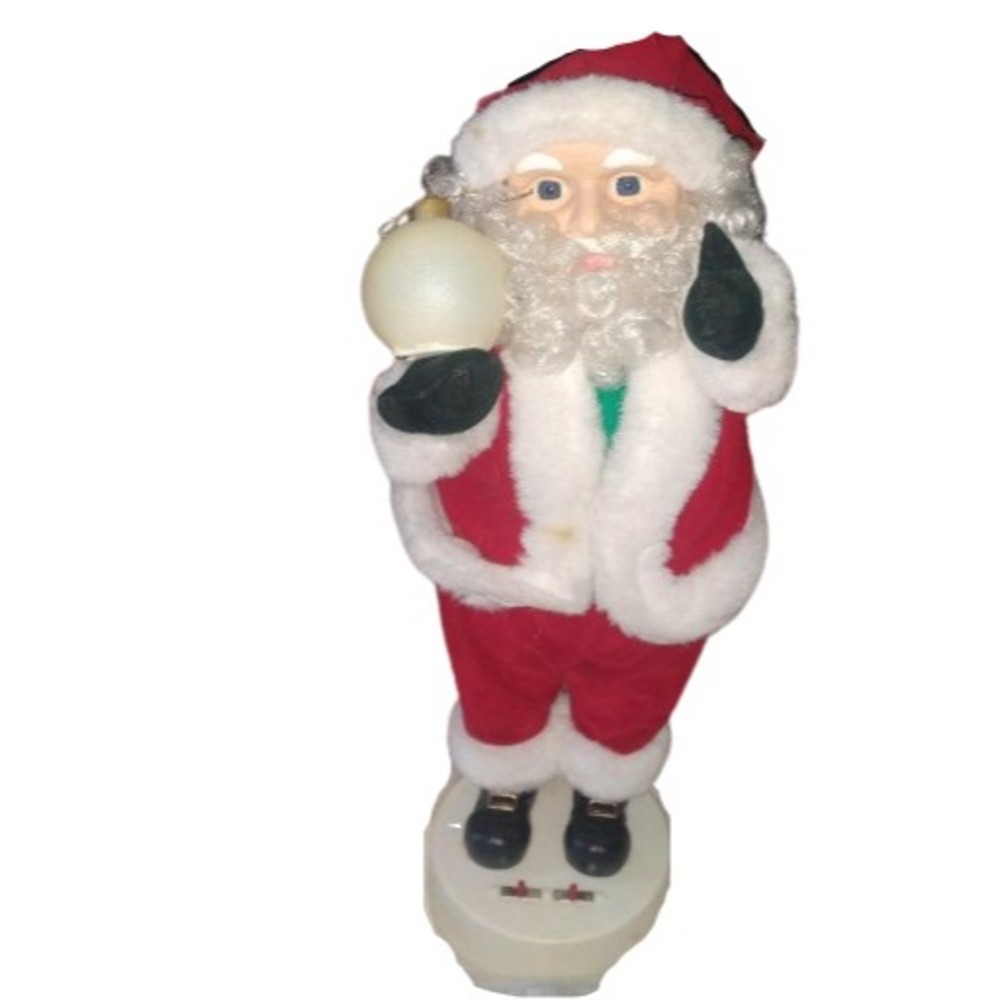Vintage 1998 Telco SANTA CLAUS Motion-ettes Musical 18 inch With Box